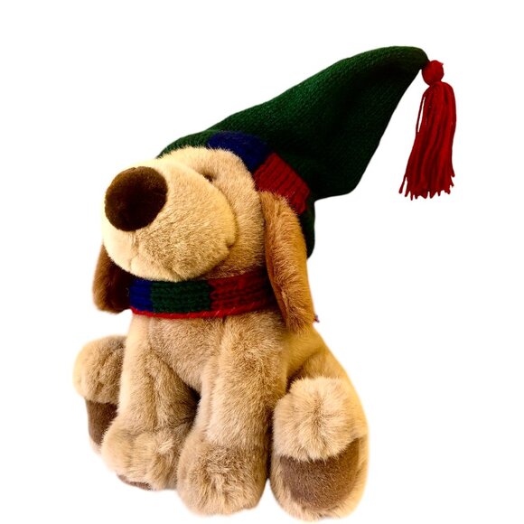 GUND Teddy Bear SNO CAP Winter Scarf & Hat with Tassel Stuffed Animal Plush Tag - Picture 4 of 12